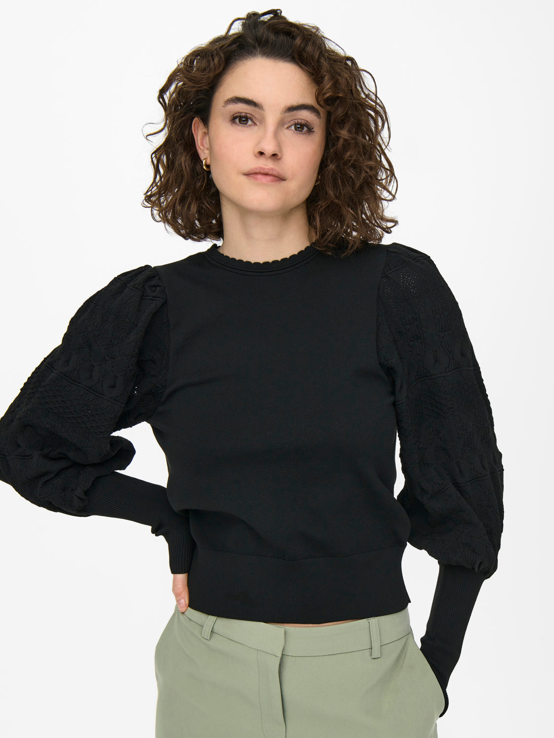 ONLMELITA Pullover - Sort